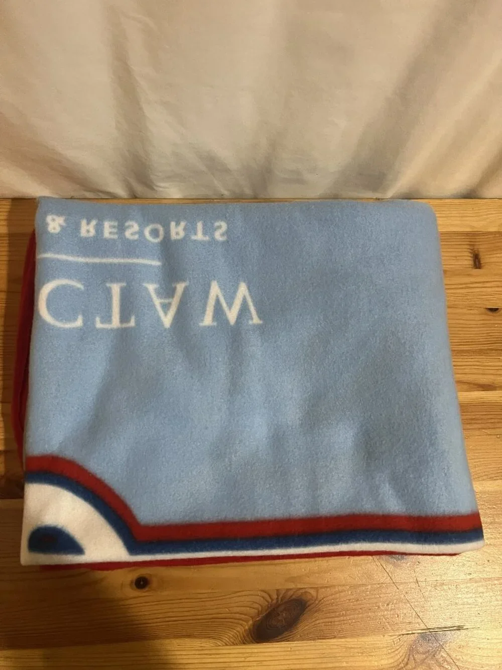 Texas Rangers Choctaw Casino Lightweight Fleece Blanket Used Good Condition $20